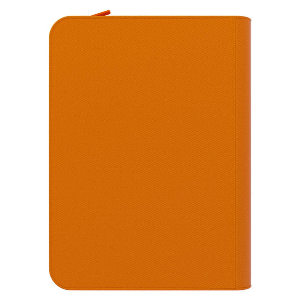 Arcane Fortress: 9 Pocket Zippered Binder Neon Color Orange