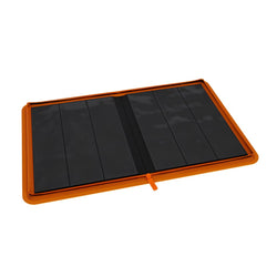 Arcane Fortress: 9 Pocket Zippered Binder Neon Color Orange