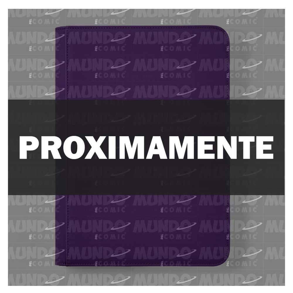 Arcane Fortress: 9 Pocket Zippered Binder Solid Color Purple