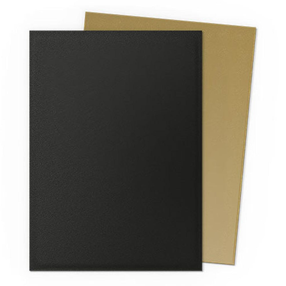 Dragon Shield: Black & Gold Matte Dual Sleeves (Standard Size)