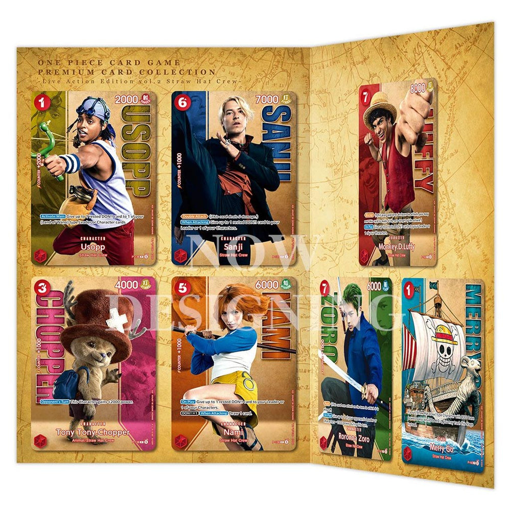 One Piece TCG: Premium Card Collection Live Action Edition vol.2 Straw Hat Crew