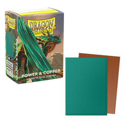 Dragon Shield: Power & Copper Matte Dual Sleeves (Standard Size)