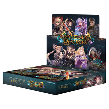 Shadowverse Evolve: Booster Set Convergent Destinies Booster Display