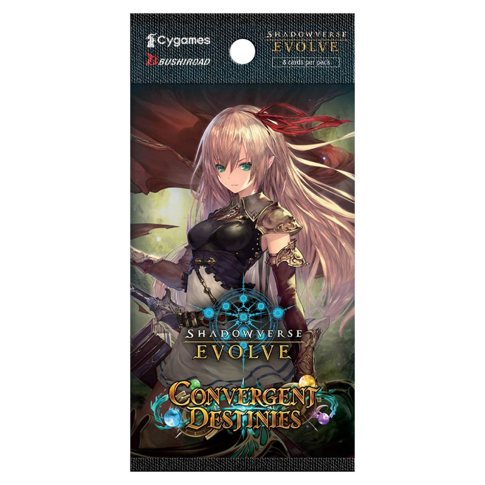 Shadowverse Evolve: Booster Set Convergent Destinies Booster Display