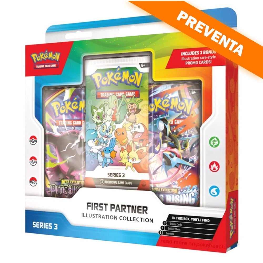 Pokémon TCG: First Partner Illustration Collection Series 3 PREVENTA