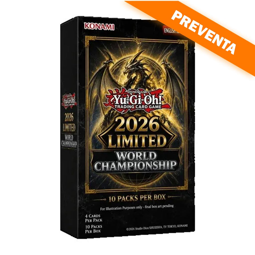 Yu-Gi-Oh! Trading Card Game: Limited Pack World Championship 2026 Booster Display PREVENTA
