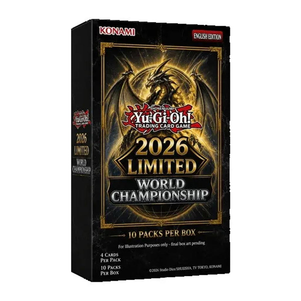 Yu-Gi-Oh! Trading Card Game: Limited Pack World Championship 2026 Booster Display
