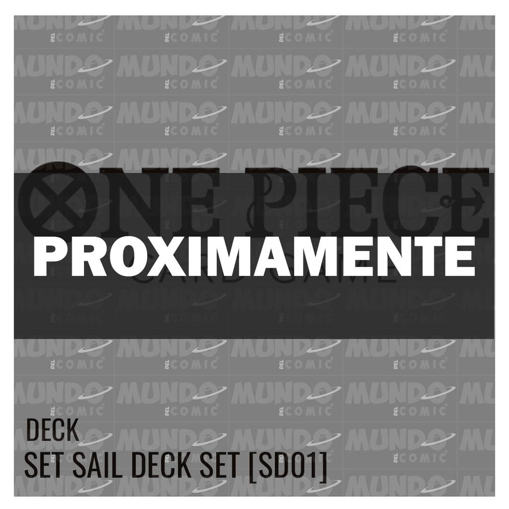 One Piece TCG: Set Sail Deck Set [SD01]