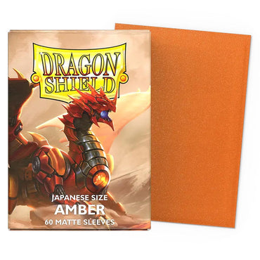 Dragon Shield Sleeves: Japanese - Matte Amber (60 ct.)