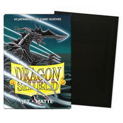 Dragon Shield: Jet Matte Sleeves (Japanese Size)