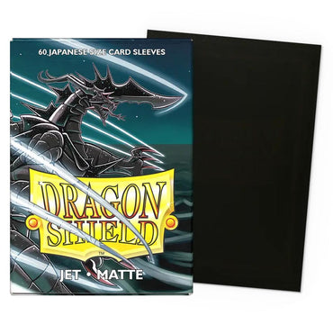 Dragon Shield Sleeves: Japanese - Matte Jet (60 ct.)