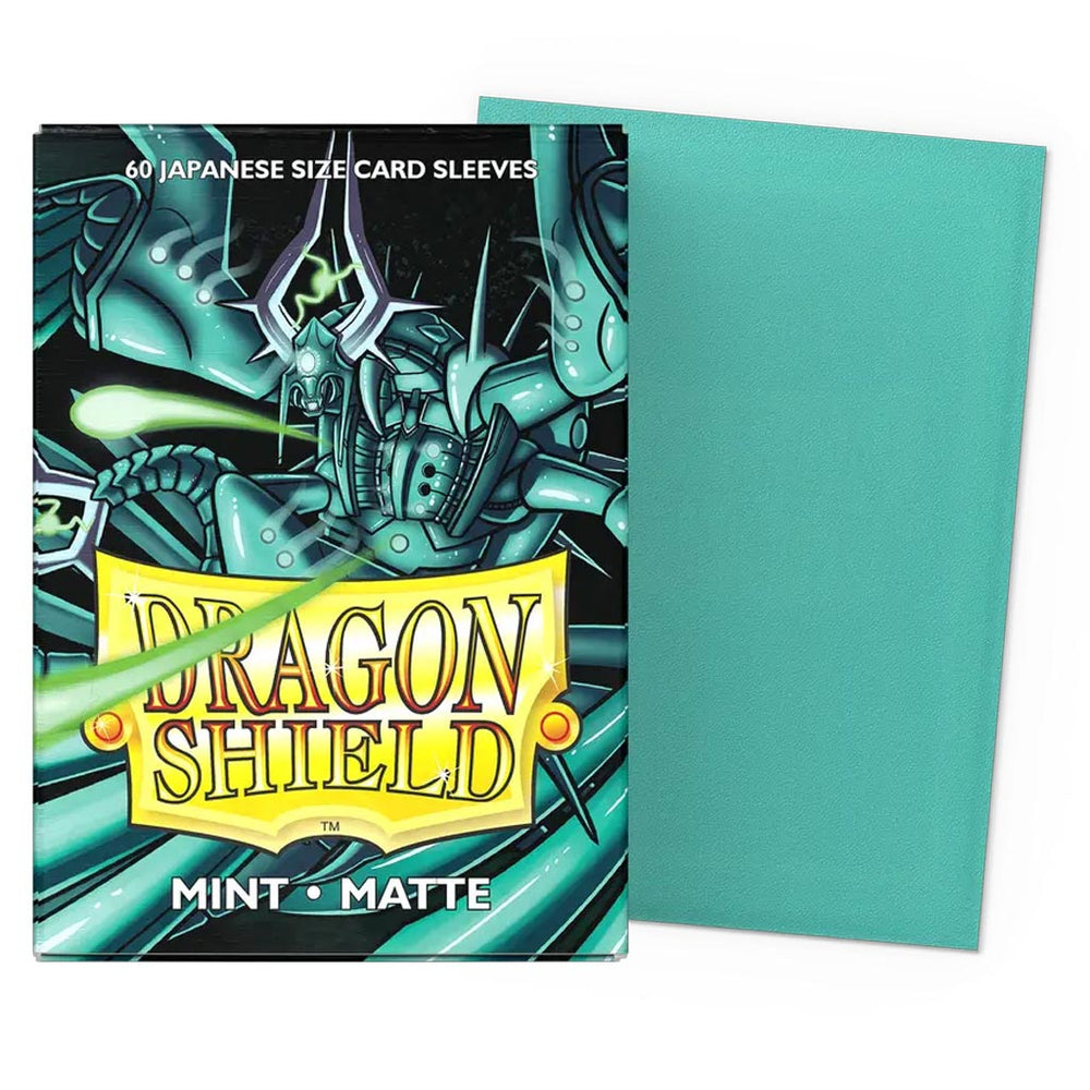 Dragon Shield Sleeves: Japanese - Matte Mint (60 ct.)