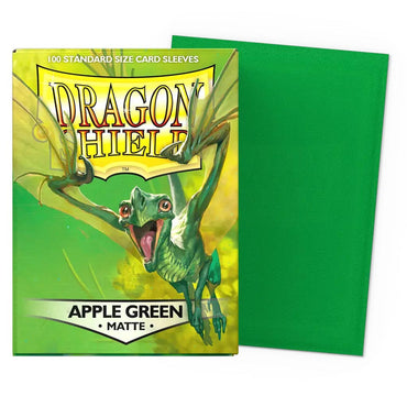 Dragon Shield Sleeves: Standard - Matte Apple Green (100 ct.)