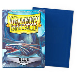 Dragon Shield: Blue Matte Sleeves (Standard Size)