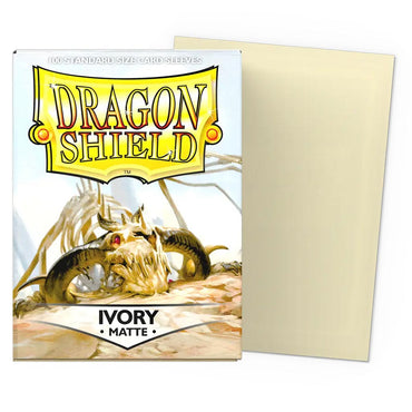 Dragon Shield Sleeves: Standard - Matte Ivory (100 ct.)