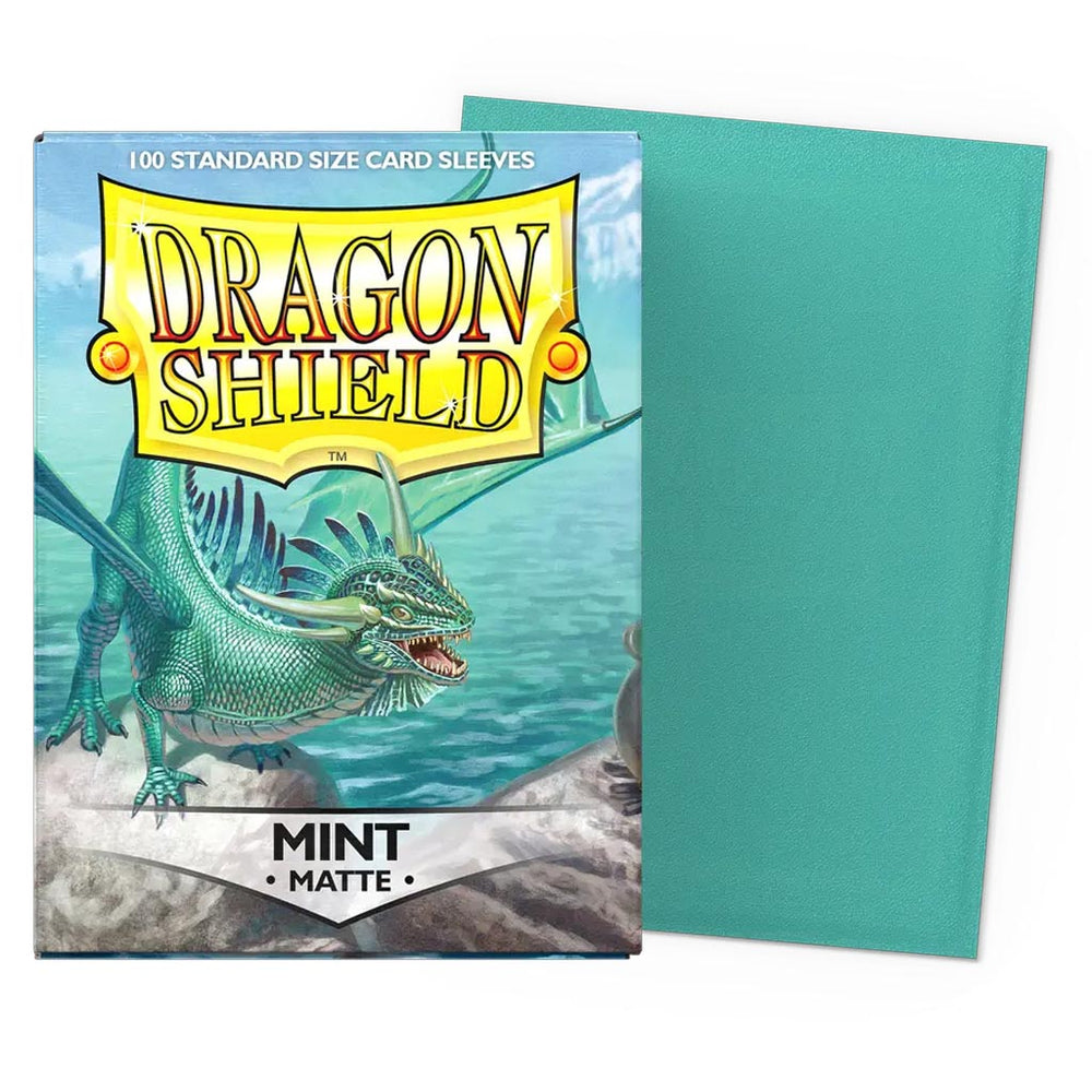 Dragon Shield Sleeves: Standard - Matte Mint (100 ct.)