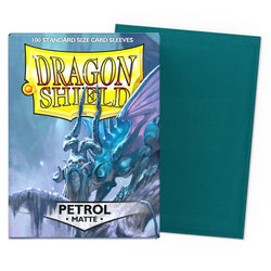 Dragon Shield: Petrol Matte Sleeves (Standard Size)