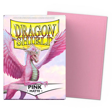 Dragon Shield Sleeves: Standard - Matte Pink (100 ct.)