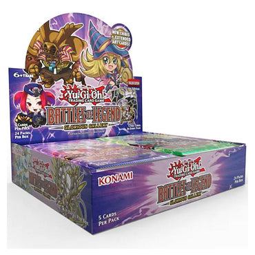 Yu-Gi-Oh! Trading Card Game: Battles of Legend: Glorious Gallery Booster Display