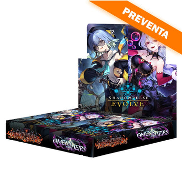 Shadowverse Evolve: Combined Set Eightfold Retribution & Omens and Heirs Booster Display PREVENTA