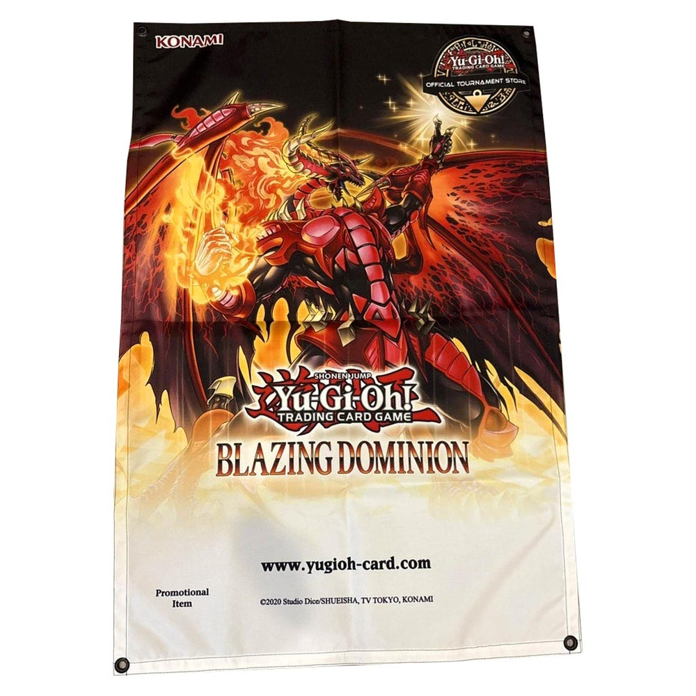 Yu-Gi-Oh! Trading Card Game: OTS Promotional Banner: Large Banner Blazing Dominion (ESPAÑOL)