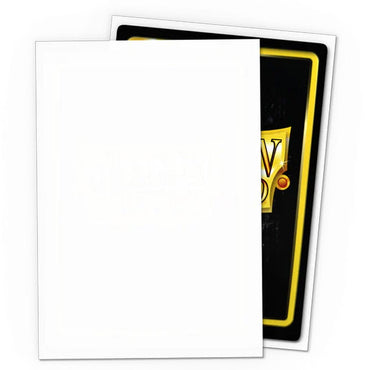 Dragon Shield: White Matte Sleeves (Japanese Size)
