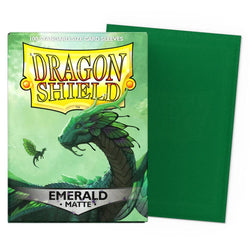 Dragon Shield: Emerald Matte Sleeves (Standard Size)