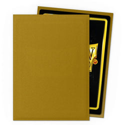 Dragon Shield: Gold Matte Sleeves (Standard Size)