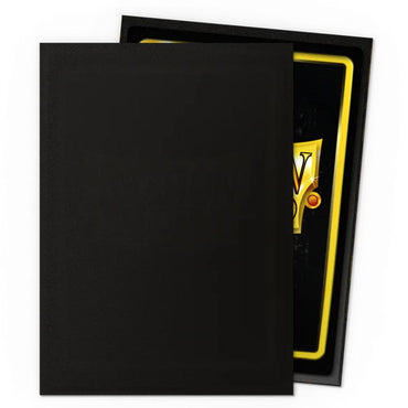 Dragon Shield: Jet Matte Sleeves (Standard Size)