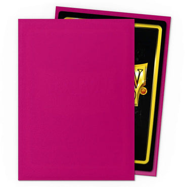 Dragon Shield: Magenta Matte Sleeves (Standard Size)