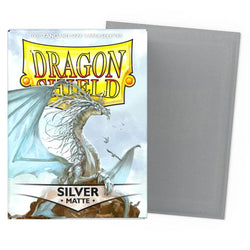 Dragon Shield: Silver Matte Sleeves (Standard Size)