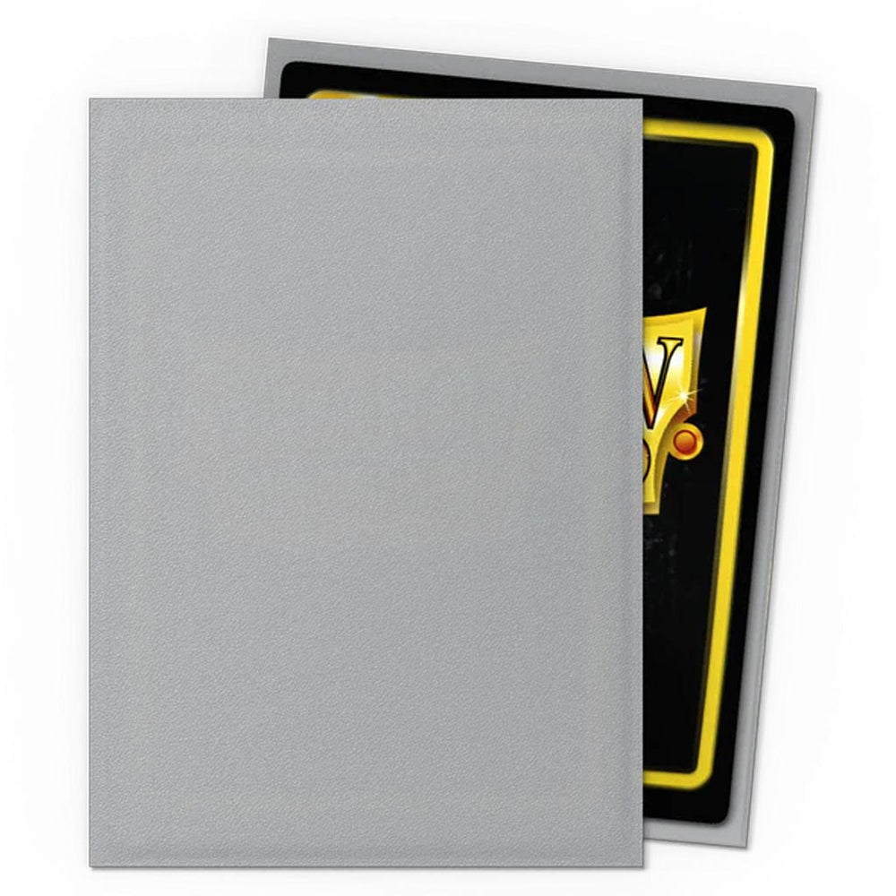 Dragon Shield: Silver Matte Sleeves (Standard Size)