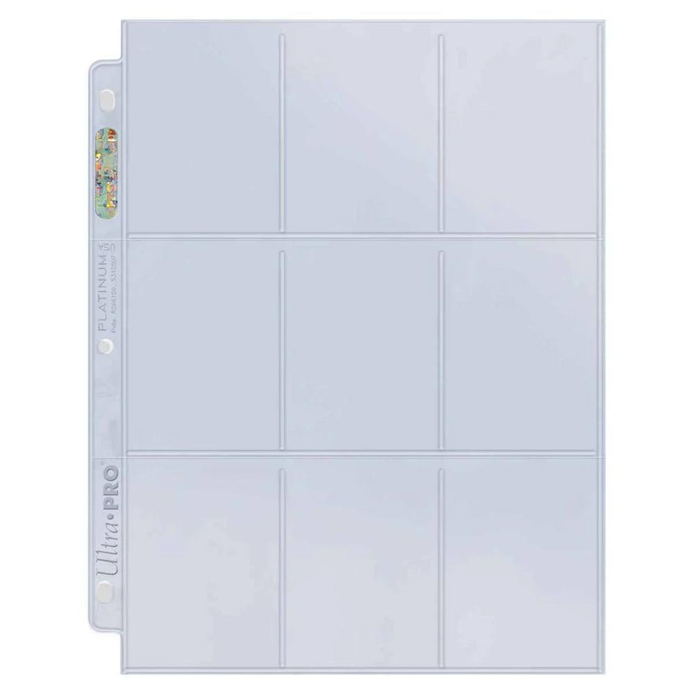 Ultra PRO: Platinum Series Hologram 9 Pocket Pages Display (100 ct.)