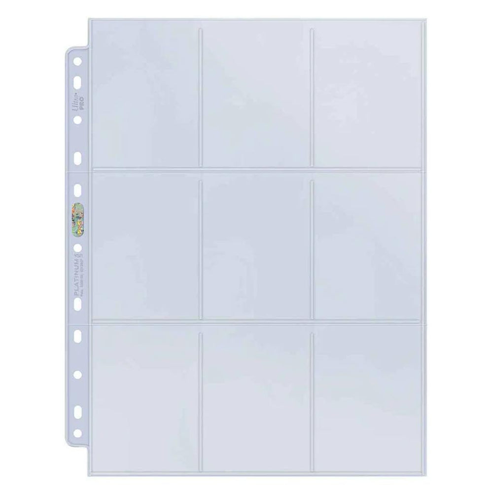 Ultra PRO: Platinum Series Hologram 9 Pocket Pages (10 ct.)