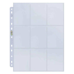 Ultra PRO: Platinum Series Hologram 9 Pocket Pages (10 ct.)