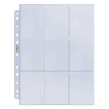 Ultra PRO: Platinum Series Hologram 9 Pocket Pages (10 ct.)