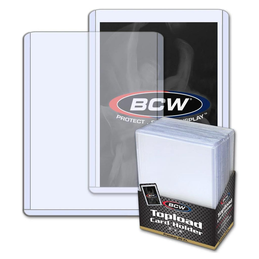 3x4 Topload Card Holder - Premium