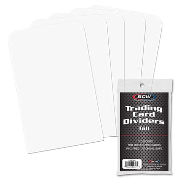 Tall Trading Card Dividers