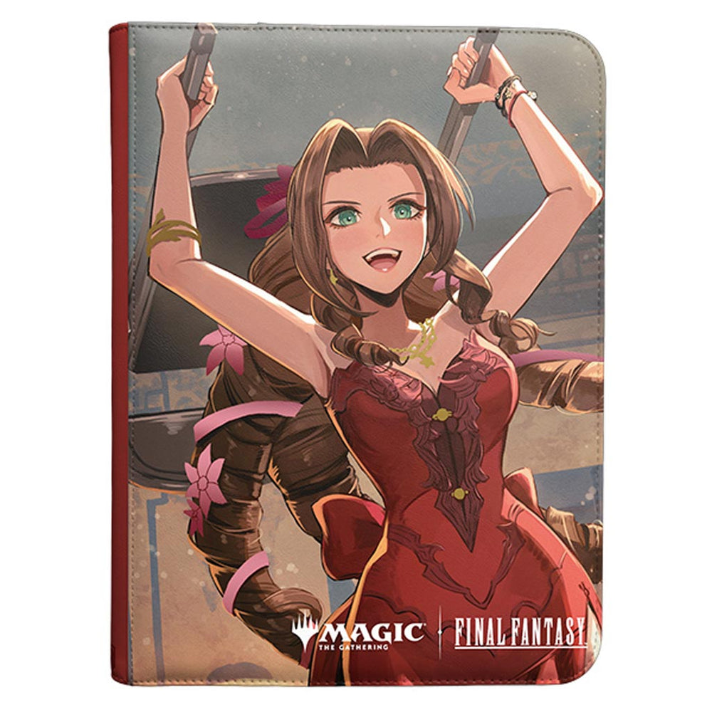 Ultra PRO: Magic: The Gathering: Final Fantasy Aerith Gainsborough 9 Pocket Zippered Premium PRO Binder
