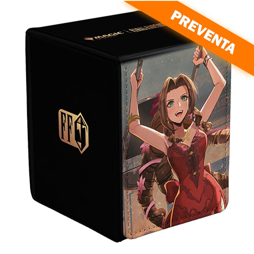 Ultra PRO: Magic: The Gathering: Final Fantasy Aerith Gainsborough Alcove Flip Deck Box PREVENTA