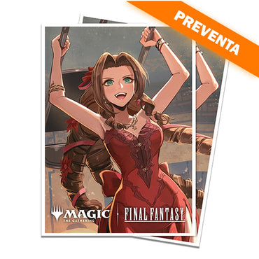 Ultra PRO: Magic: The Gathering: Final Fantasy Aerith Gainsborough 105ct Apex Deck Protector Sleeves PREVENTA