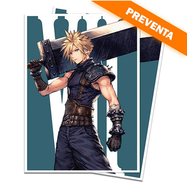 Ultra PRO: Magic: The Gathering: Final Fantasy Cloud, Ex SOLDIER 105ct Apex Deck Protector Sleeves PREVENTA