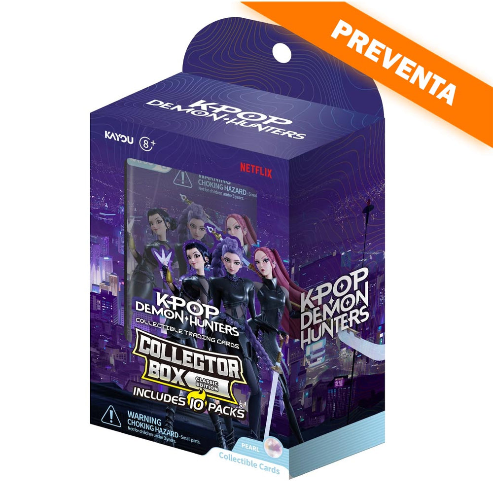 Kayou: KPop Demon Hunters Collectible Cards: Classic Edition 001 Collector Box (10ct.) PREVENTA