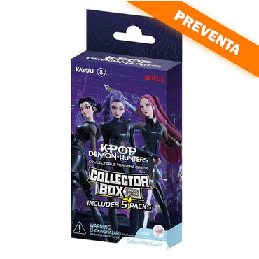 Kayou: KPop Demon Hunters Collectible Cards: Classic Edition 001 Collector Box (5ct.) PREVENTA