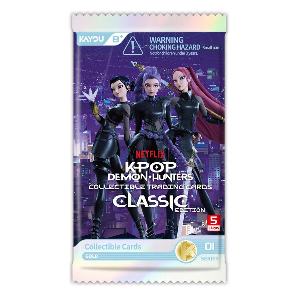 Kayou: KPop Demon Hunters Collectible Cards: Classic Edition 001 Booster Pack