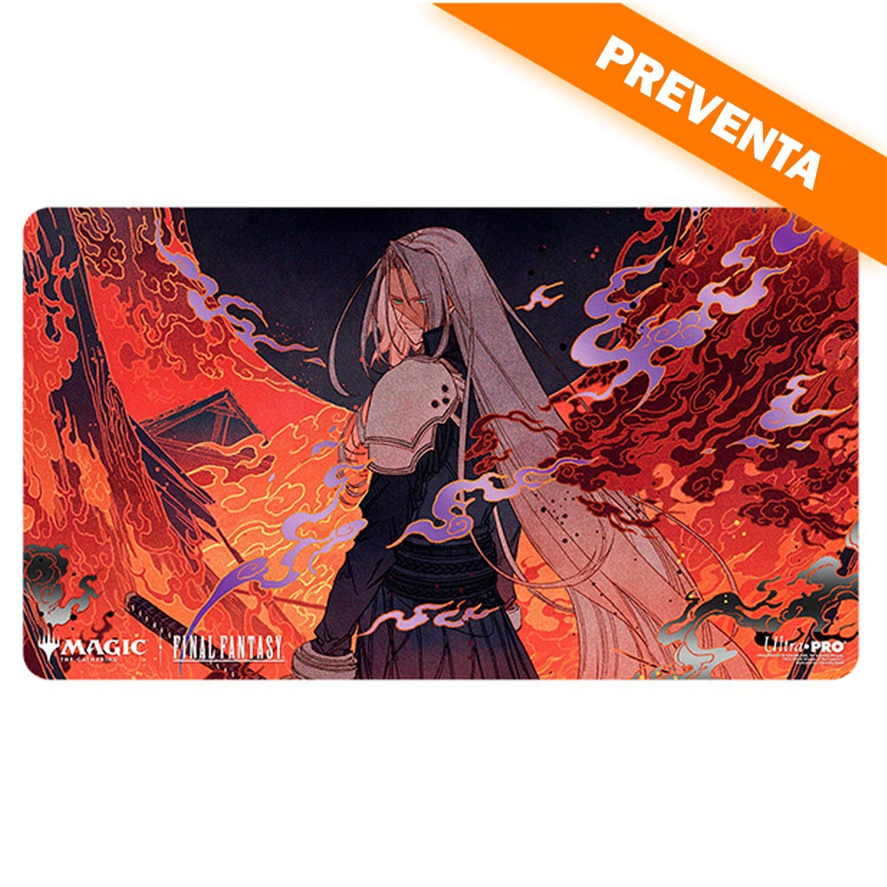 Ultra PRO: Magic: The Gathering: Final Fantasy Nibelheim Aflame Foil Playmat PREVENTA