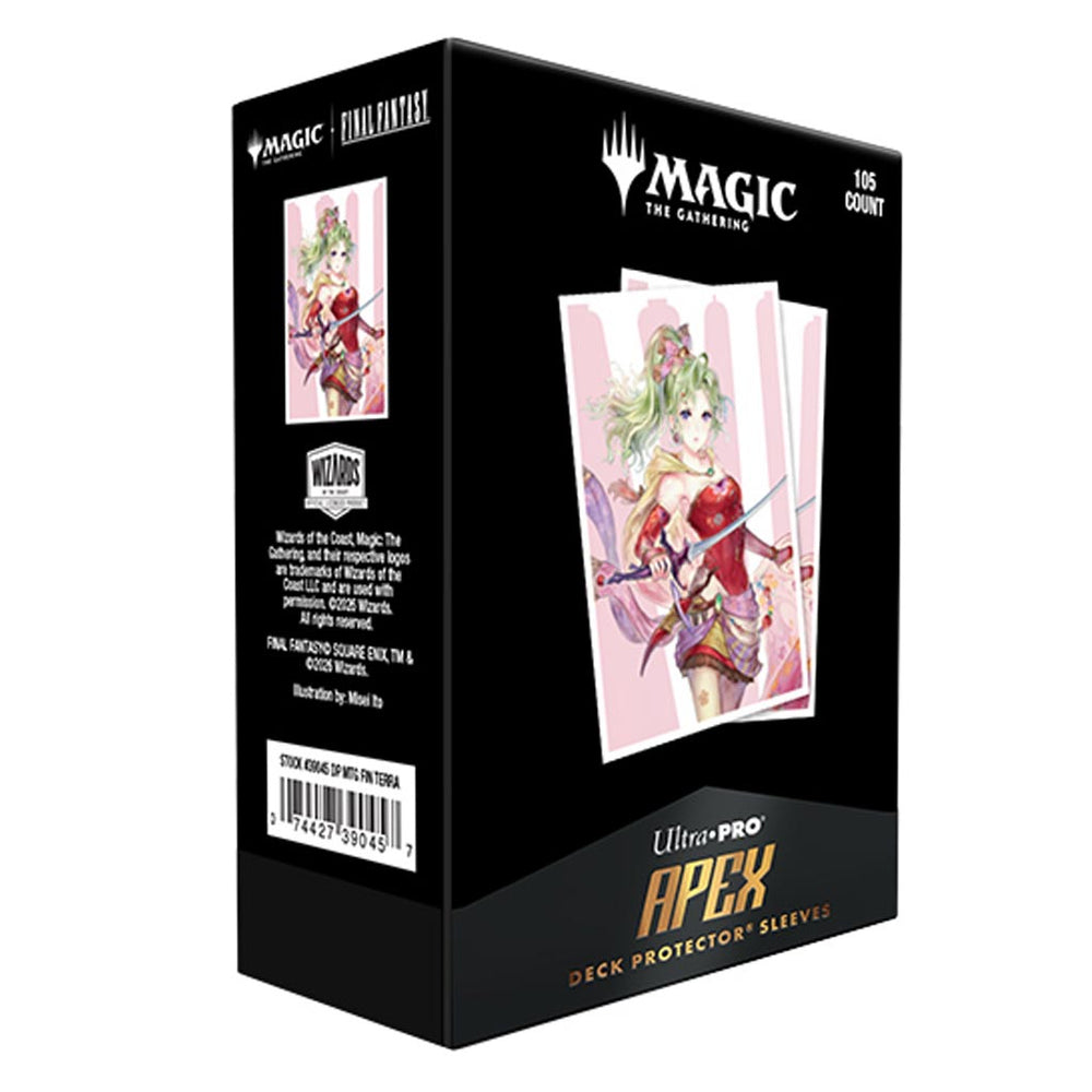 Ultra PRO: Magic: The Gathering: Final Fantasy Terra, Herald of Hope 105ct Apex Deck Protector Sleeves