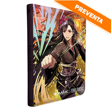 Ultra PRO: Magic: The Gathering: Final Fantasy Tifa Lockhart 9 Pocket Zippered Premium PRO Binder PREVENTA