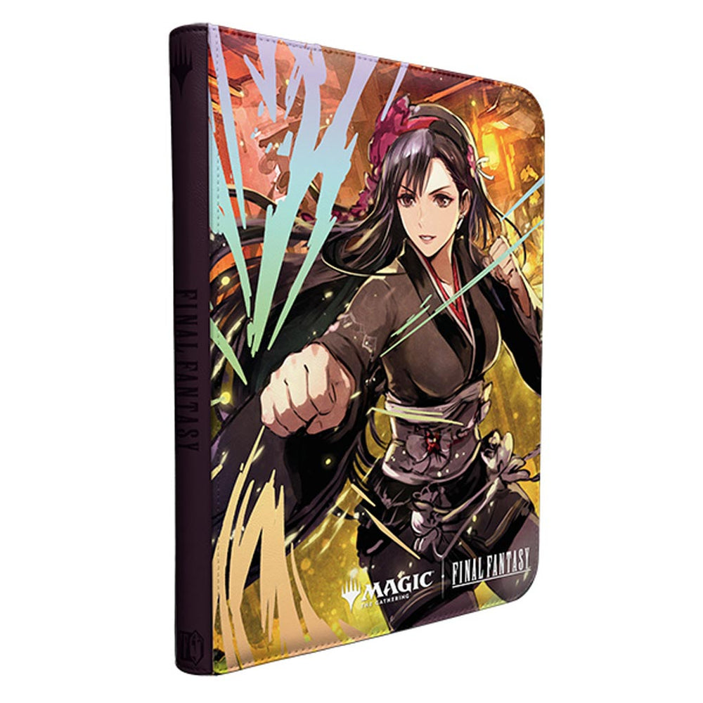Ultra PRO: Magic: The Gathering: Final Fantasy Tifa Lockhart 9 Pocket Zippered Premium PRO Binder