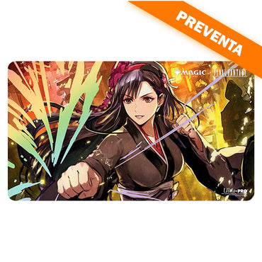 Ultra PRO: Magic: The Gathering: Final Fantasy Tifa Lockhart Foil Playmat PREVENTA